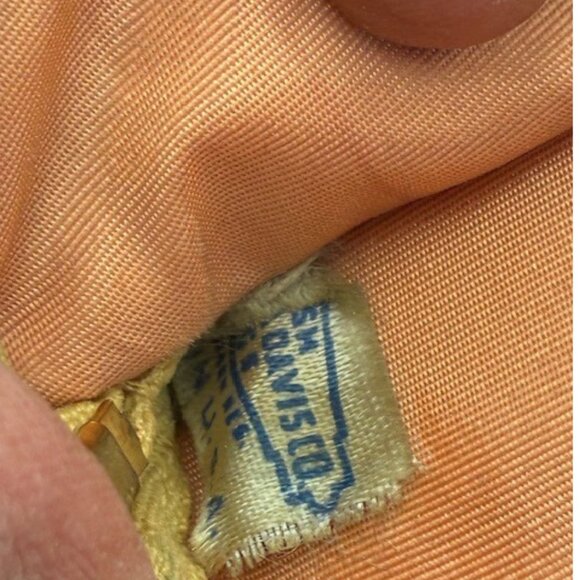 Vintage Whiting and Davis Gold Mesh Pouch Cigarette Case - Picture 5 of 5